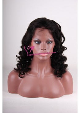 20inch Beautiful big curl virgin full lace wig PWS150