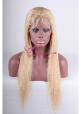 blond hair full lace wig PWC239