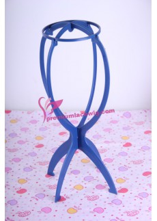 Blue Wig Stand