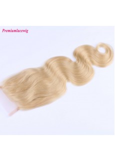 Body Wave Lace Closure Peruvian Hair Color613 12inch