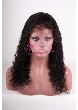 20inch Deep wave indian remy full lace wigs PWS155
