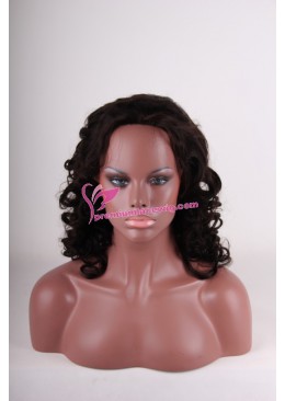 Glueless full lace 100% human hair wig PWC133