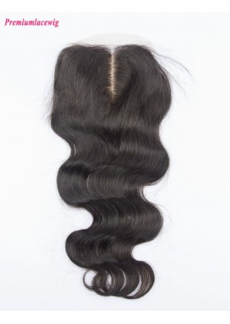 Malaysian Body Wave Silk Base Closure 14inch