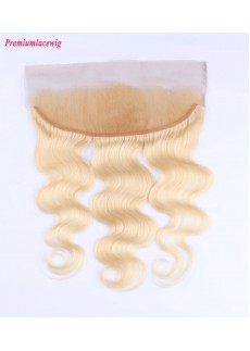 Malaysian Hair Lace Frontal Body Wave Color 613 16inch
