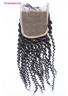 Mongolian Lace Closure Kinky Curly 16inch
