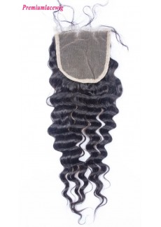 Peruvian Hair Lace Closure Loose Wave 14inch