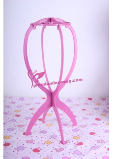 Pink Wig Stand
