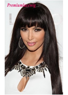 Straight Bang Full Lace Wig 22inch