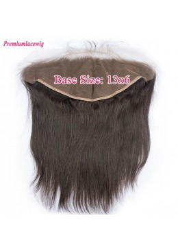 Straight 13X6 Lace Frontal Peruvian Hair 14inch