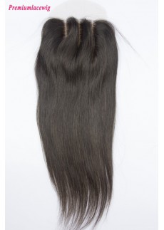 Straight Peruvian Hair Silk Base Closure 16inch