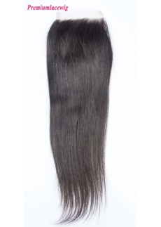 Straight Lace Closure Mongolian Hair 14inch