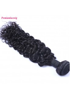 Kinky Curly Brazilian Virgin Cheap Hair Bundles 1pc/lot 16inch