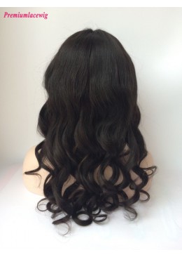 Loose Wave Lace Front Wig Cheap Malaysian Virgin Hair 20inch