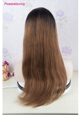 Full Lace Wig Brazilian Straight Ombre 1B-30 18inch 