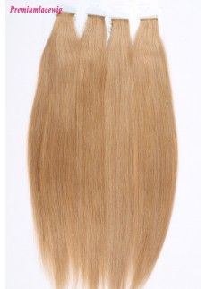 16inch #27 Straight Brazilian Tape in Hair Extensions