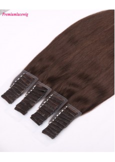 16inch #3 Straight Malaysian Double Tape in Human Hair Extension