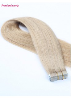 18inch 613 Color Malaysian Blonde Human Hair Double Tape Hair