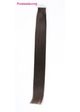 20inch #2 Straight Malaysian Double Tape in Human Hair Extensions