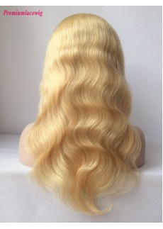 20inch 613 Color Lace Front Wig Brazilian Blonde Hair Body Wave