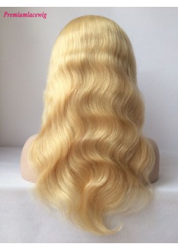 20inch 613 Color Lace Front Wig Brazilian Blonde Hair Body Wave