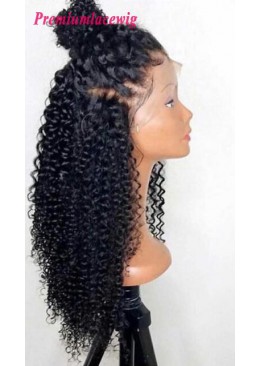 Brazilain Afro Curly 20inch 150% density 360 Lace Wigs