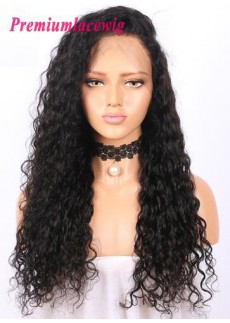 Deep Wave Brazilian Virgin Hair 20inch Lace Front Wig