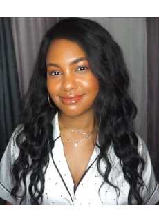 360 Lace Wigs Brazilian Body Wave Hair 150% Hair Density 18inch