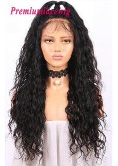 Brazilian Water Wave 20inch Medium Density 360 lace front wigs