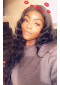 Body Wave 360 Lace Front Wig Peruvian Hair 16inch