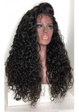 250% Density Deep Curly 22inch 13x6 Lace Front Human Hair Wigs