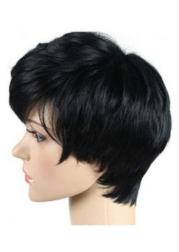 Pixie Cut Wig Short Bob Lace Front Human Hair Wig For Black Women