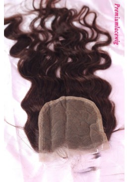 Body Wave Lace Closure With Baby Hair 10inch Color 2