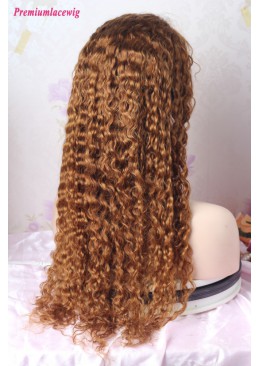 16inch color 30 waterwave full lace wig PWS388