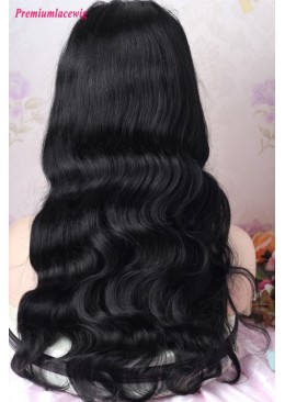 Body Wave 20inch 13x4 Lace Front Wig 150 Density Color 1