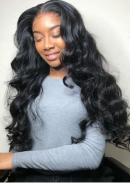 HD Lace Brazilian Body Wave Lace Front Wigs for Black Women Bob Wig Pre Plucked