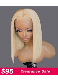 Best Price BOB 613 Ombre Blonde Hair Brazilian Lace Front Wig 150% Density 10inch-14inch