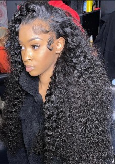  Lace Front Wig Human Hair Wigs For Black Women HD Curly Hair Wigs