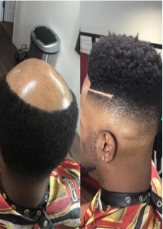 Full Lace Afro Curl Mens Hair Toupee for African America Black Mens Super Durable Skin Base 100% Human Hair Toupee Curly