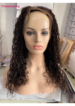 20inch Silk Top Water Wave 150 Density Pre Plucked Wig For Sale