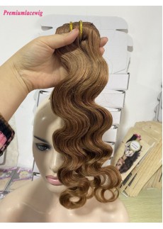 Color 30 Clip In Human Hair Extensions 18inch