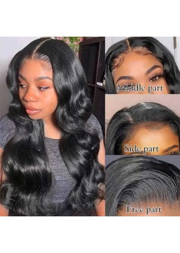 HD Body Wave 13x6 HD Lace Wig 13x4 Lace Front Human Hair Wigs
