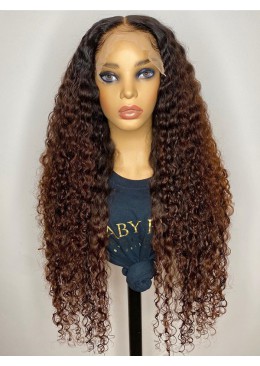 Color 3 Medium Brown Lace Front Wig 13x6 13x4 24inch 180 Density