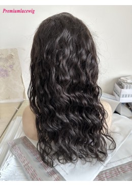 Natural Wave Human Hair Wig 13x4 Lace Wig 18inch 180 Density
