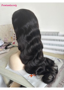 360 Lace Wig 26inch Body Wave 180 Density Pre Plucked Hairline