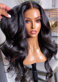 Cheap Full Lace Wig Body Wave Human Hair Glueless Full Lace Wig Wholesale