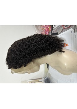 250% Density Deep Curly Full Frontal 13x4 Lace Wig 16inch
