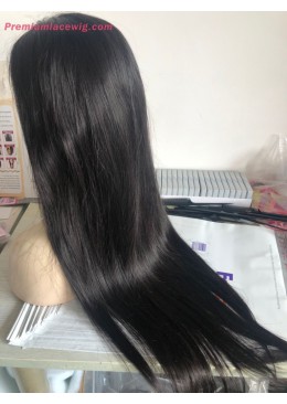 5x5 HD Lace Wig 26inch 250 Density Straight Human Hair Wig