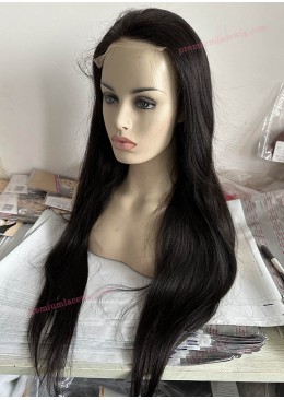 HD5x5 Lace Wig 26inch Straight Human Hair Wig 250 Density