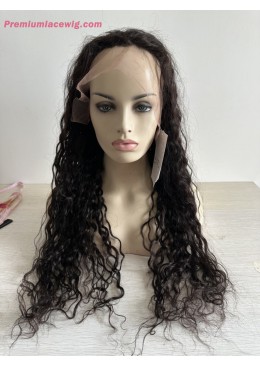 26inch Brazilian Loose Wave PU Lace Wig 4x4 Size 150 Density