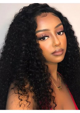 Kinky Curly 360 Full Lace Wigs 22inch 250% Density